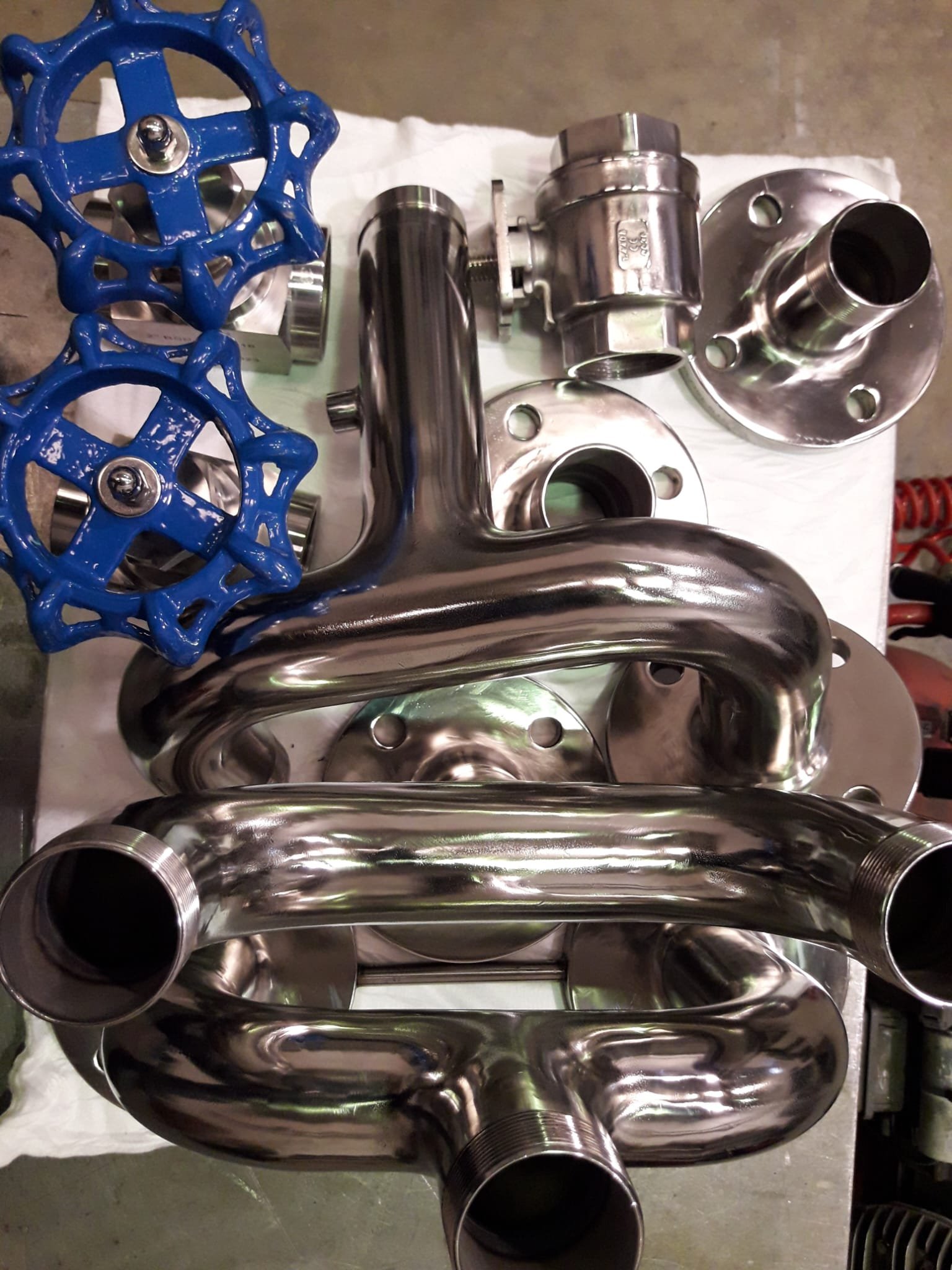 Tuberia inox para By-pass